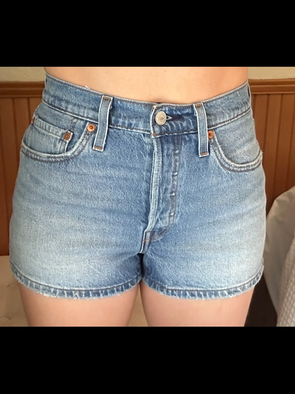 Classic Levi 501 Original Denim Shorts